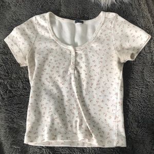 Brandy Melville floral shirt